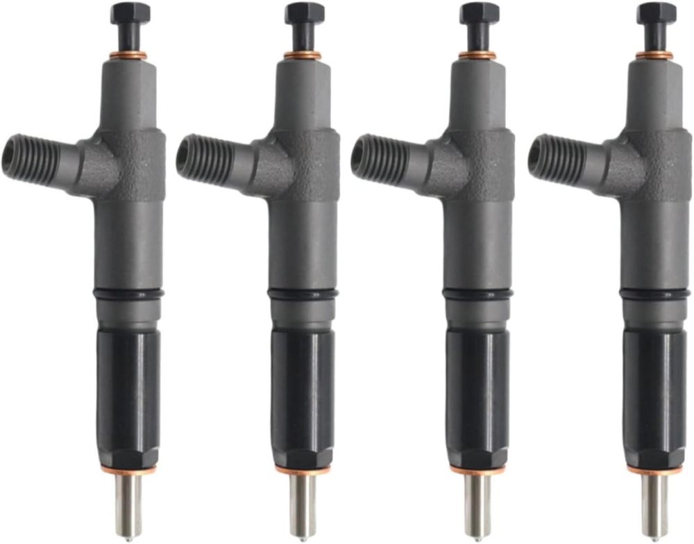 6685512 Fuel Injector 4-Pack for Kubota V2203 V2403 Engine Bobcat S130 S150 S160 S175 S185 S510 T140 Skid Steer Loader B300 BL370 331 334 335 5600 Excavator