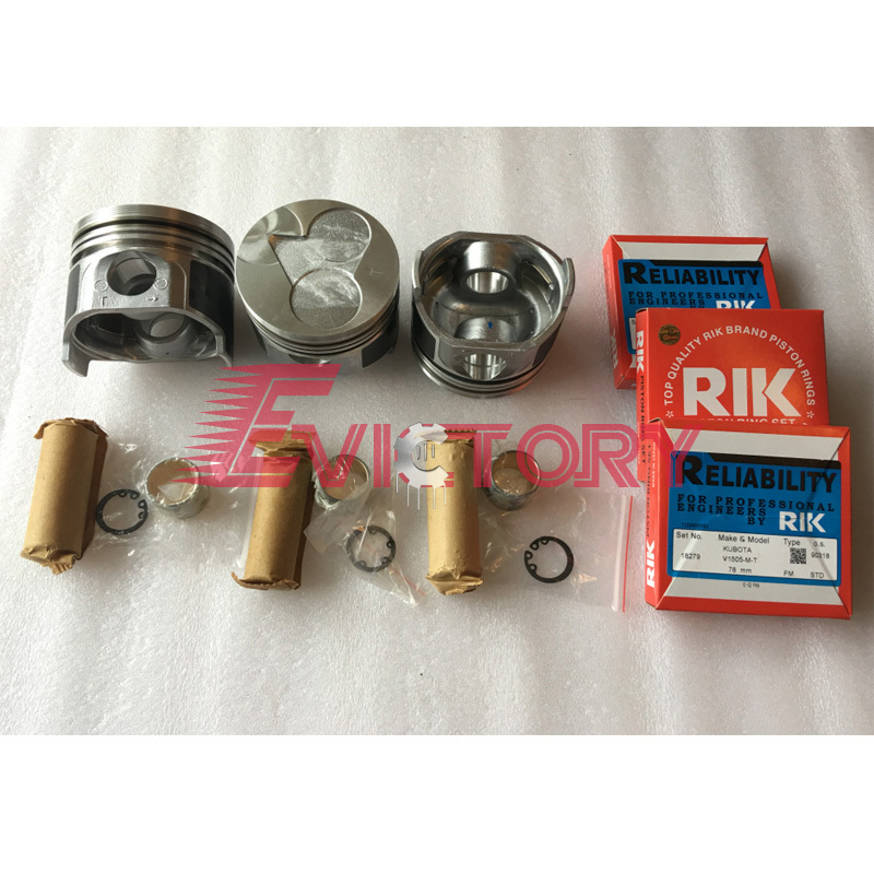 D1305 Overhaul Rebuild Kit For Kubota Engine B2650 B2920 KB23X KB225 F3080