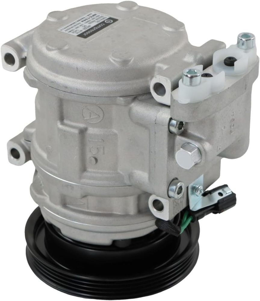 2208-6013B 44020-00070 10PA15C Air Conditioning Compressor with 24 Volt Clutch for Daewoo Doosan DH220-5 DX225LC-V DX180 DX255 DX300 DX340 Excavator DL200 DL220 DL250 Loader 4PK