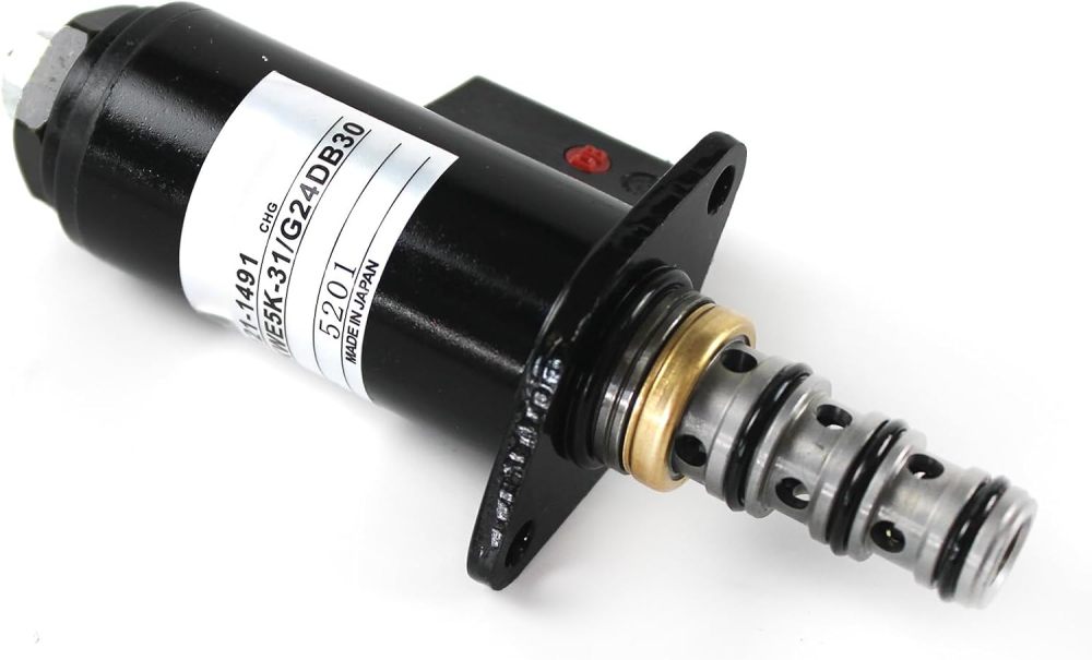 KWE5K-31/G24DB30 121-1491 Hydraulic Pump Solenoid Valve for Caterpillar CAT E320B 315C 320C 325C 330C 330D Excavator
