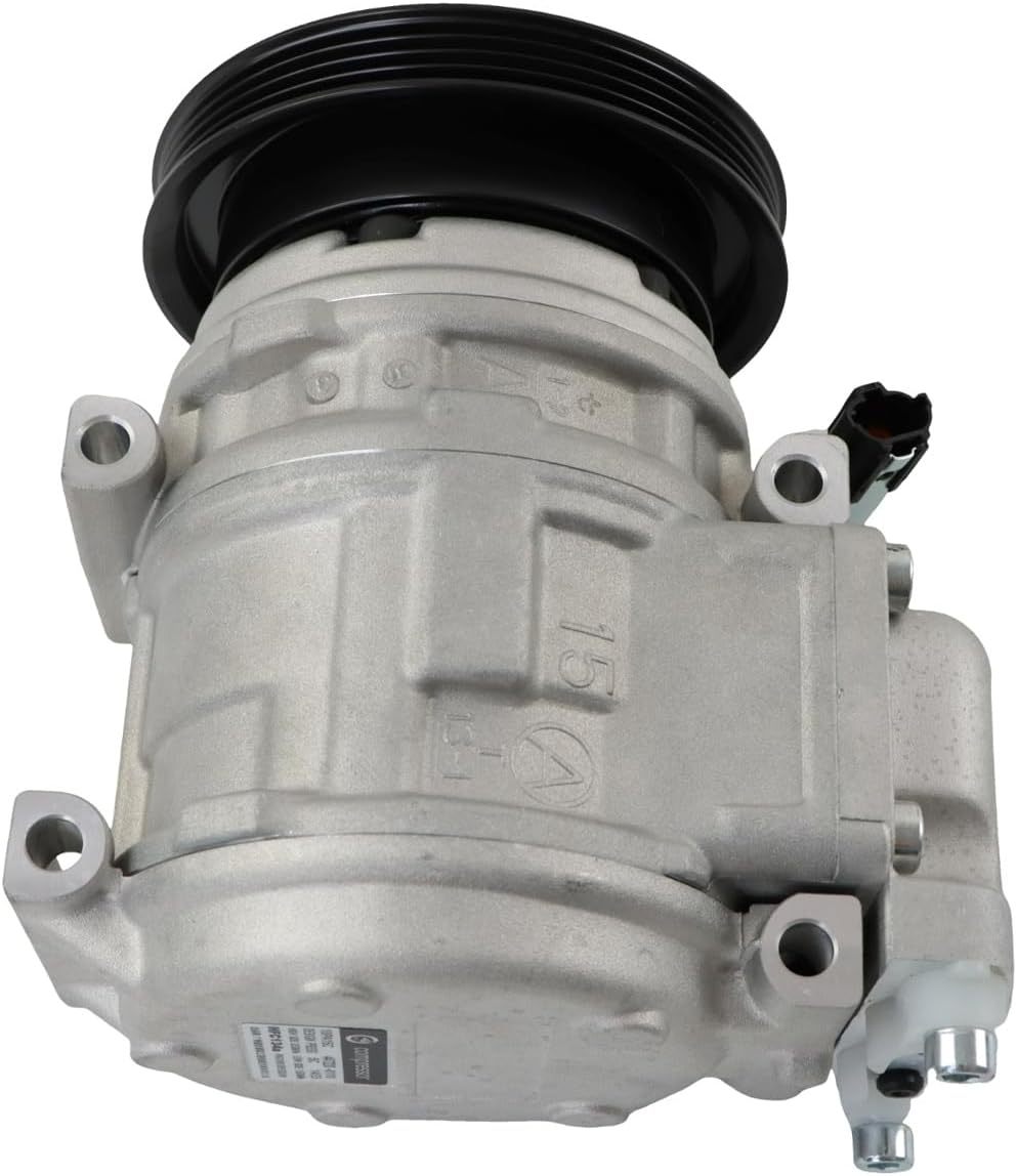 2208-6013B 44020-00070 10PA15C Air Conditioning Compressor with 24 Volt Clutch for Daewoo Doosan DH220-5 DX225LC-V DX180 DX255 DX300 DX340 Excavator DL200 DL220 DL250 Loader 4PK
