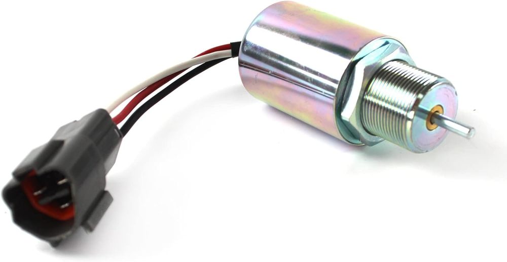 SA-3725-12 30A87-10400 30A87-20401 30A87-00040 Fuel Shutoff Solenoid 12V for Mitsubishi S4L S3L L3E Engine Volvo EC13B EC25B EC30 EC35 Excavator