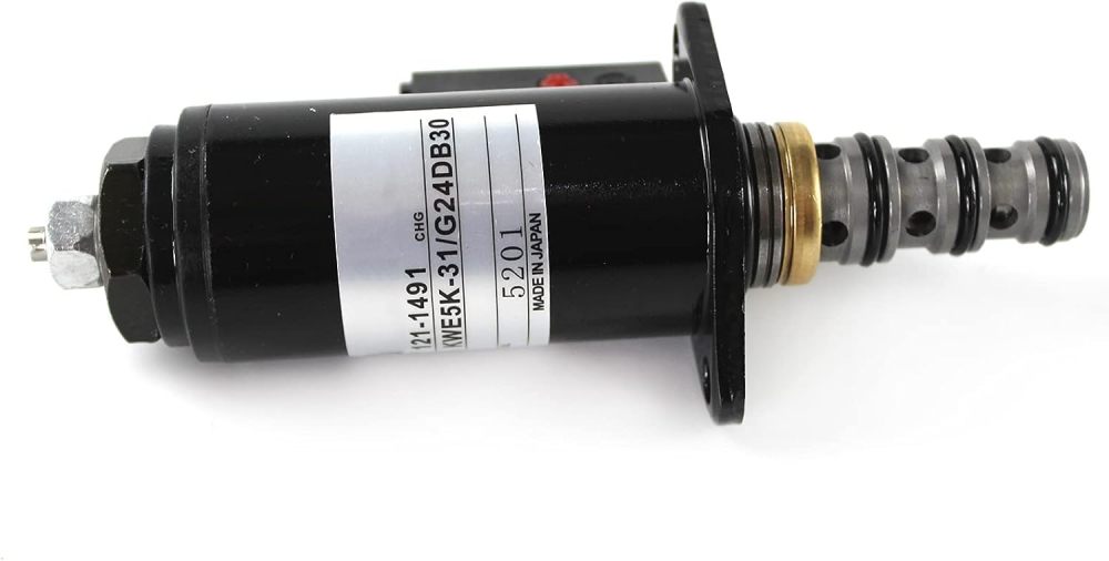 KWE5K-31/G24DB30 121-1491 Hydraulic Pump Solenoid Valve for Caterpillar CAT E320B 315C 320C 325C 330C 330D Excavator