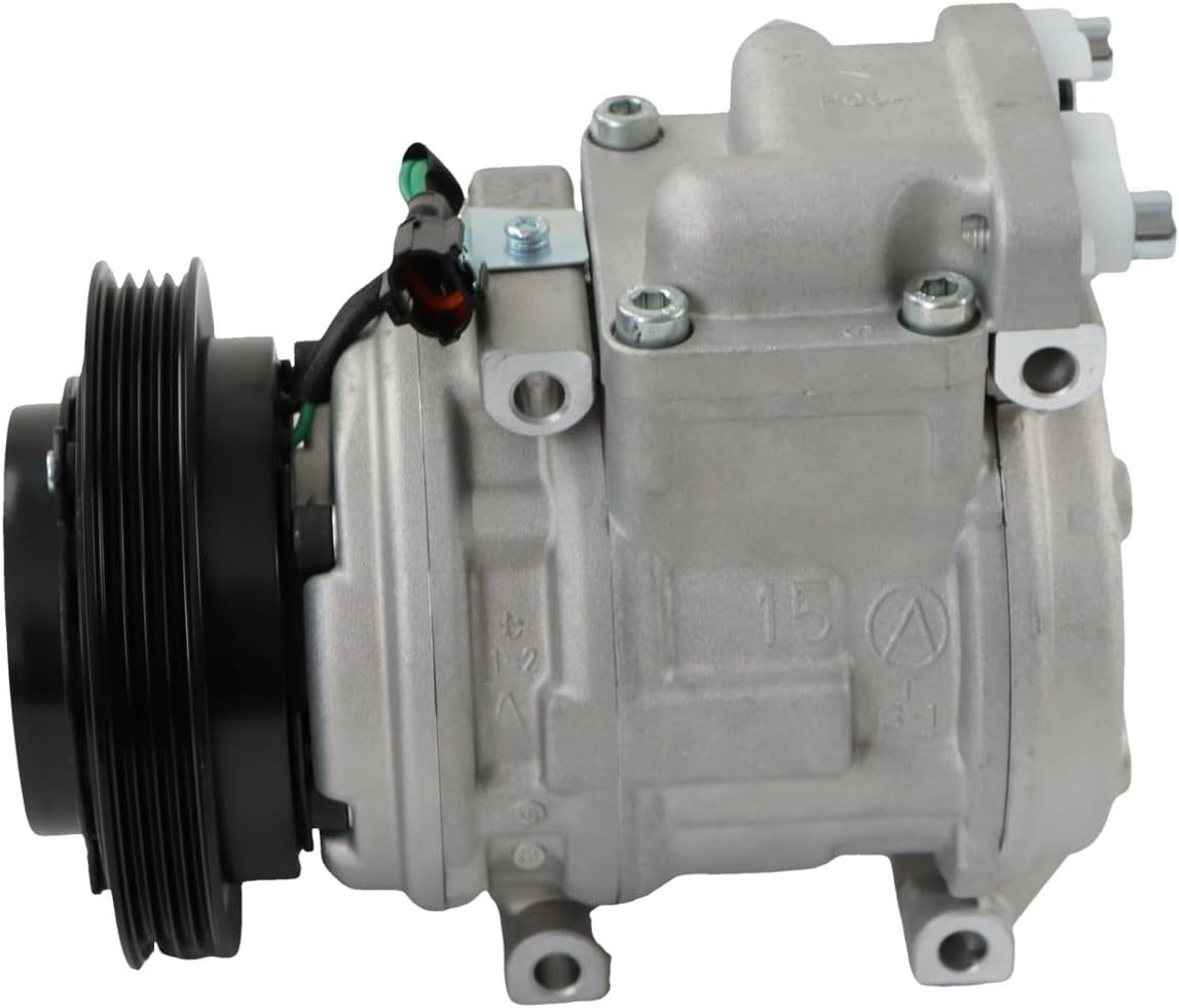 2208-6013B 44020-00070 10PA15C Air Conditioning Compressor with 24 Volt Clutch for Daewoo Doosan DH220-5 DX225LC-V DX180 DX255 DX300 DX340 Excavator DL200 DL220 DL250 Loader 4PK