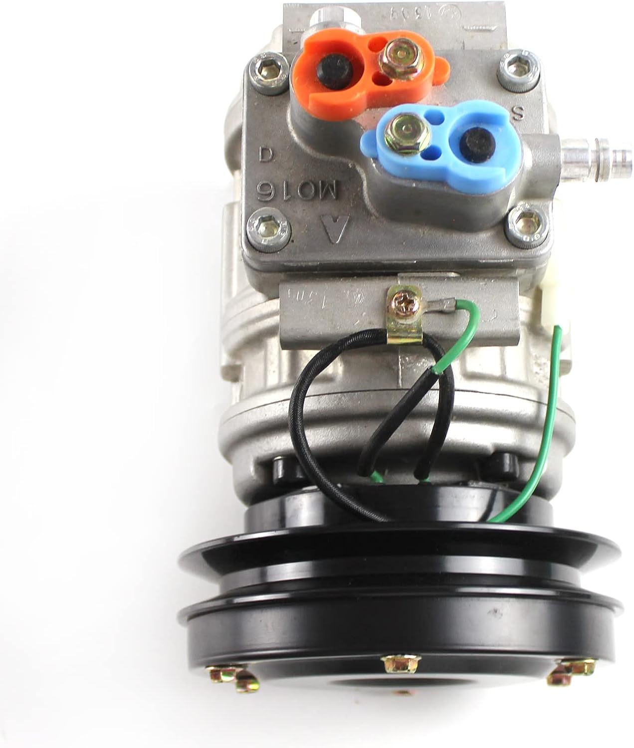 20Y-979-3111 20Y-979-3110 10PA15C Air Conditioning Compressor 1PK 24V for Komatsu PC200-6 PC210-6 PC300-6 Excavator D155AX-5 D31PX-21 D39PX-21 D475A D575A D85A D85E Bulldozer