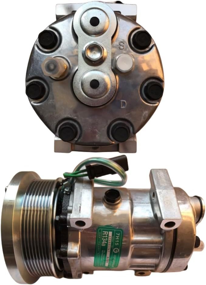 218-0324 A/C Compressor with 24 Volt Clutch for Caterpillar CAT 345B 365B 980H 980G 988H 988G 992G 986H 24M 735 740 797 793D 770 793F 797B Excavator Wheel Loader Truck