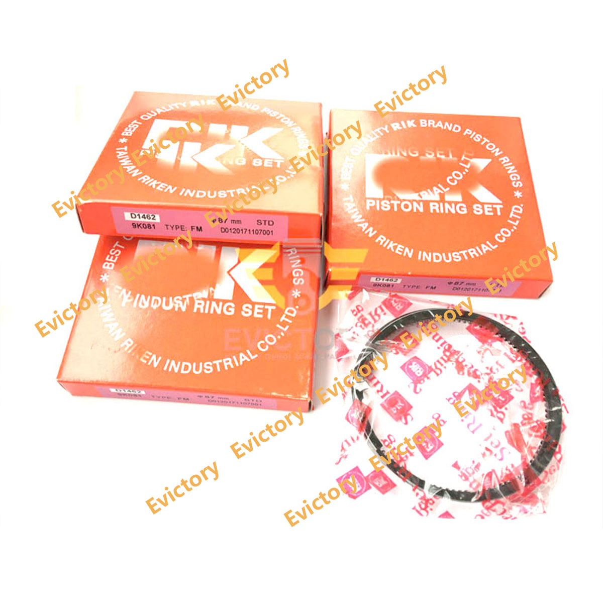 D1462 Overhaul Re-ring Kit For Kubota Engine KX155 Bobcat 328C 325C Excavator