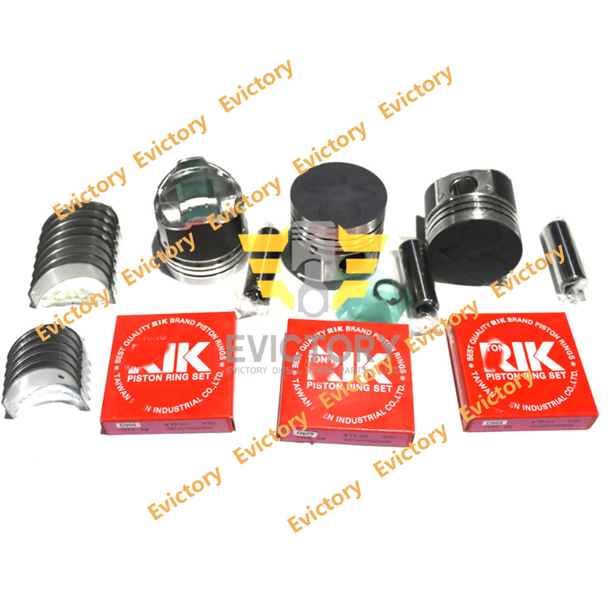 D902-EF01 D902 Engine Connecting Rod Overhaul Rebuild Kit For Kubota BX2380 Part