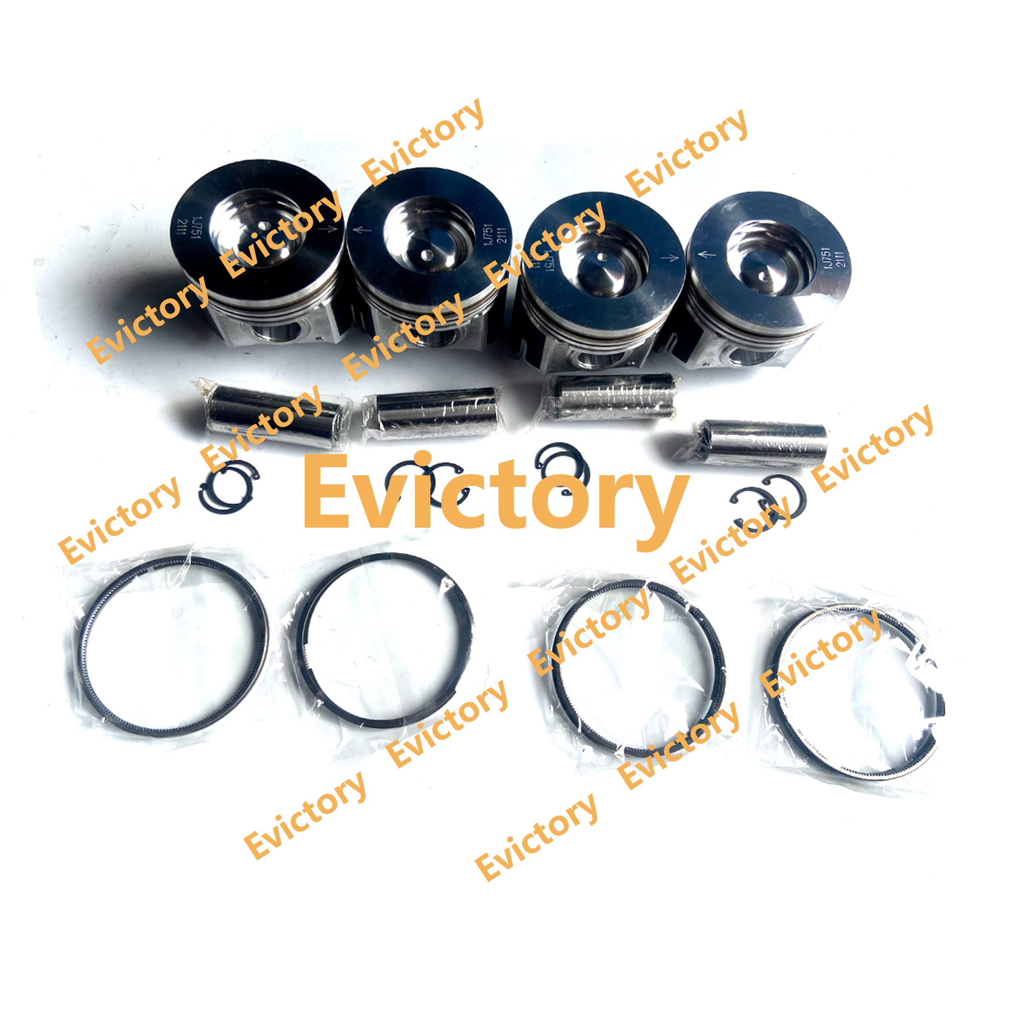 V3307 V3307DI-T Overhaul Rebuild Kit For Kubota Engine KX080-3 KX080-4 Excavator