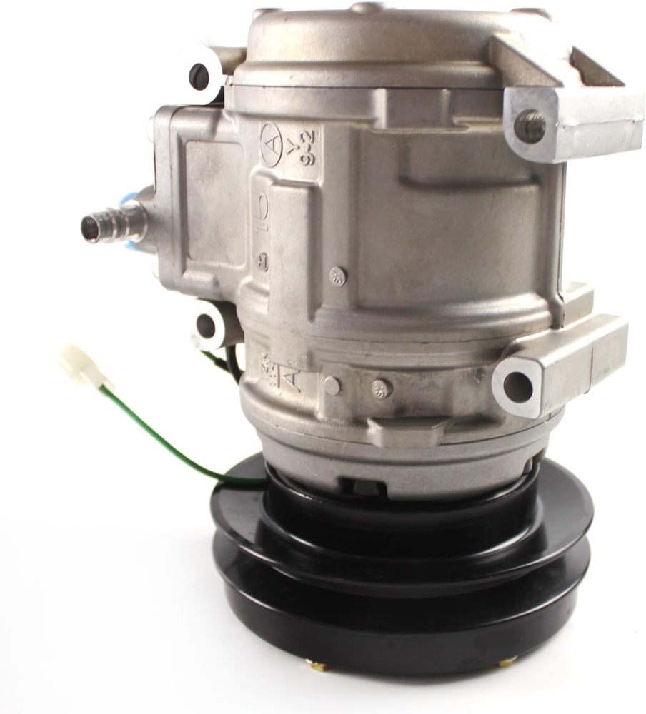 20Y-979-3111 20Y-979-3110 10PA15C Air Conditioning Compressor 1PK 24V for Komatsu PC200-6 PC210-6 PC300-6 Excavator D155AX-5 D31PX-21 D39PX-21 D475A D575A D85A D85E Bulldozer