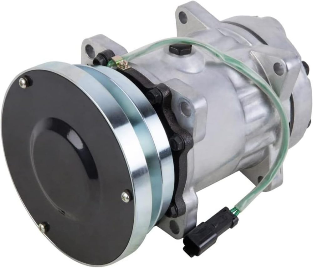 3E-1906 3E1906 Air Conditioning Compressor 24V for Caterpillar CAT 312B 318B 320B 322B 325B 330B M320 M318 Excavator D25D D30D D250E D300E D350E D400E Truck 924F 966G 980G 992G 910F 972G