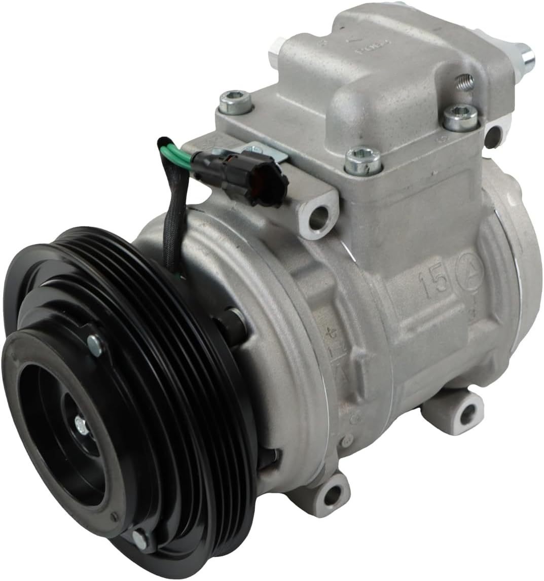 2208-6013B 44020-00070 10PA15C Air Conditioning Compressor with 24 Volt Clutch for Daewoo Doosan DH220-5 DX225LC-V DX180 DX255 DX300 DX340 Excavator DL200 DL220 DL250 Loader 4PK