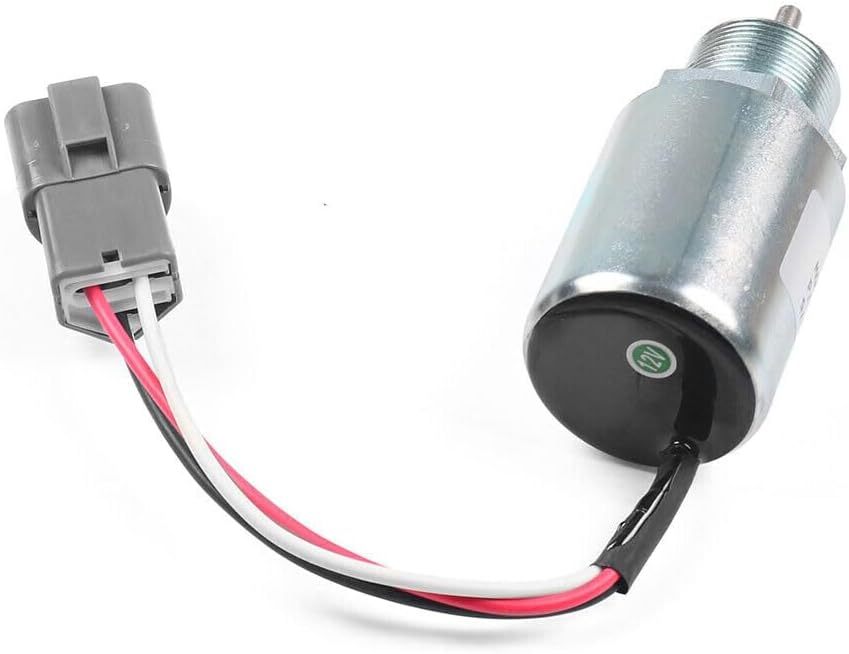 SA-3725-12 30A87-10400 30A87-20401 30A87-00040 Fuel Shutoff Solenoid 12V for Mitsubishi S4L S3L L3E Engine Volvo EC13B EC25B EC30 EC35 Excavator