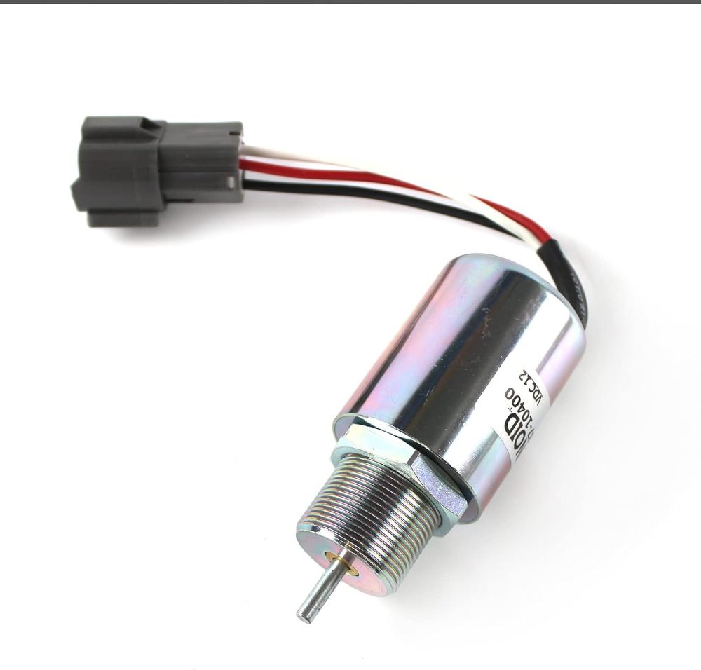 SA-3725-12 30A87-10400 30A87-20401 30A87-00040 Fuel Shutoff Solenoid 12V for Mitsubishi S4L S3L L3E Engine Volvo EC13B EC25B EC30 EC35 Excavator