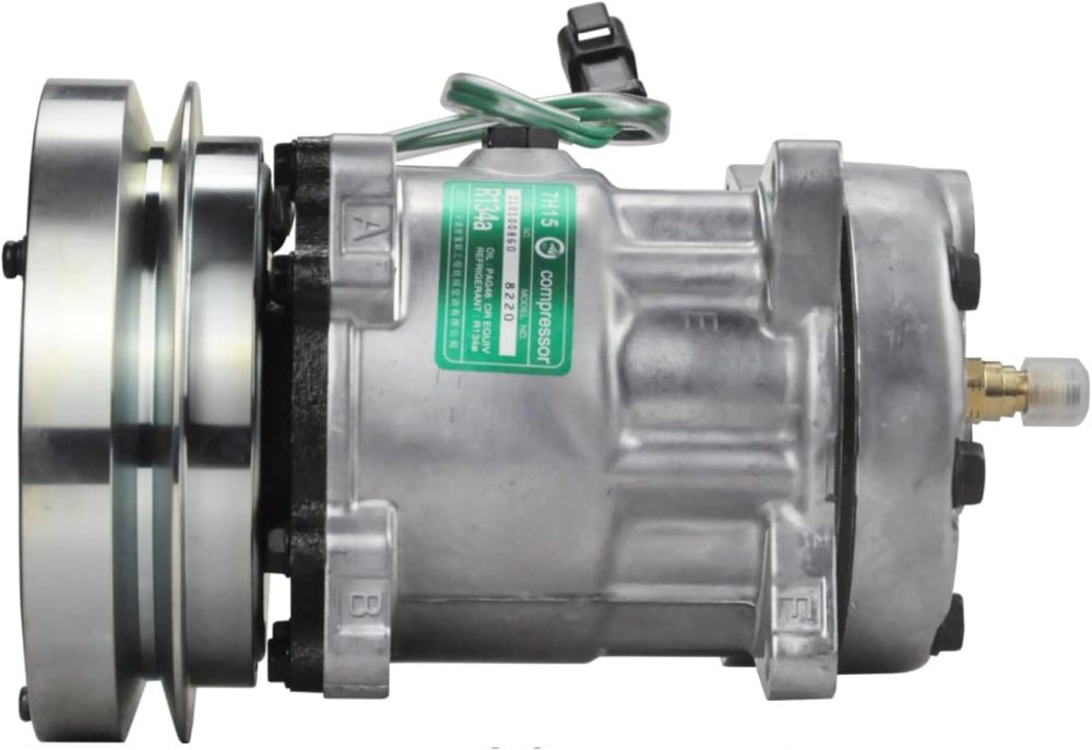 3E-1906 3E1906 Air Conditioning Compressor 24V for Caterpillar CAT 312B 318B 320B 322B 325B 330B M320 M318 Excavator D25D D30D D250E D300E D350E D400E Truck 924F 966G 980G 992G 910F 972G
