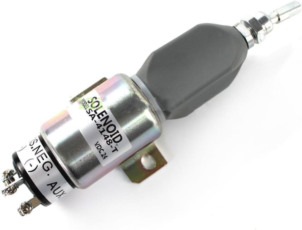 SA-4962-24 1751-24E7U1B1A SA-4148-T Fuel Shutdown Solenoid Valve 24V for Volvo ZF Mitsubishi 6D24 Doosan Cummins Hyundai R160LC-R R180LC-R