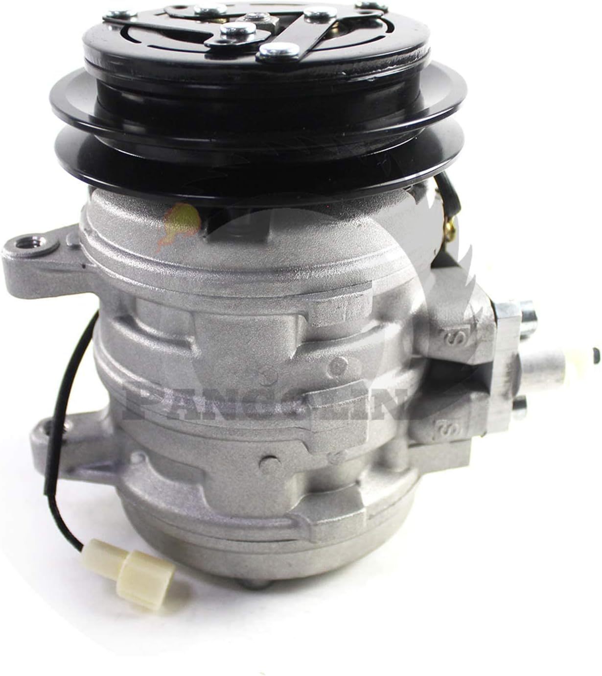 PANGOLIN T0070-87290 Air Conditioning Compressor A/C Compressor for Kubota L4200DT-C L4200DT-GST-C L4200F-C Tractors Air Conditioner Compressor Clutch Assy Spare Parts
