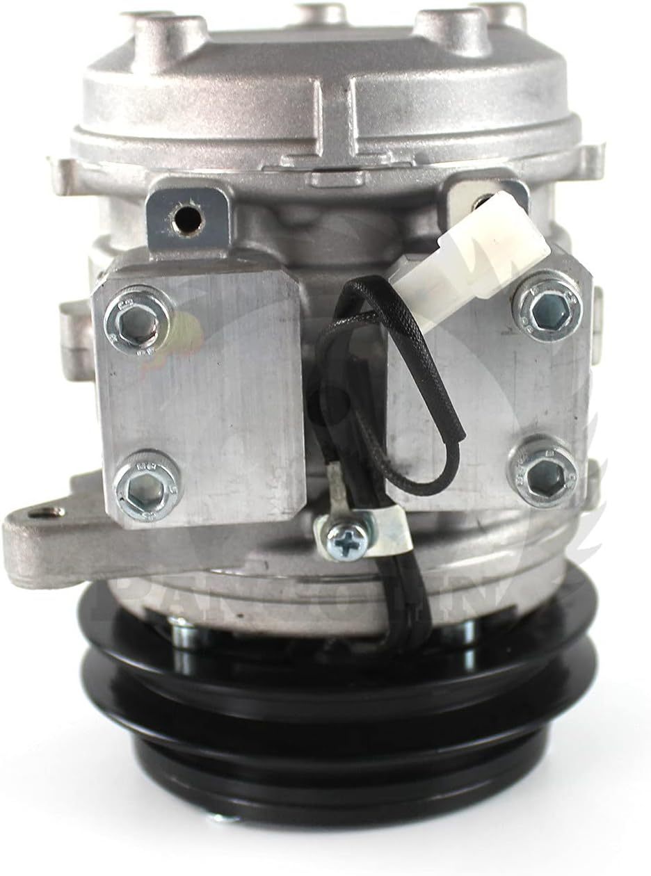 PANGOLIN T0070-87290 L4310DT-GST-C/HST-C Air Conditioning Compressor AC Compressor with Clutch Assy for Kubota L4610DT-HST-C M4900-CAB Spare Parts