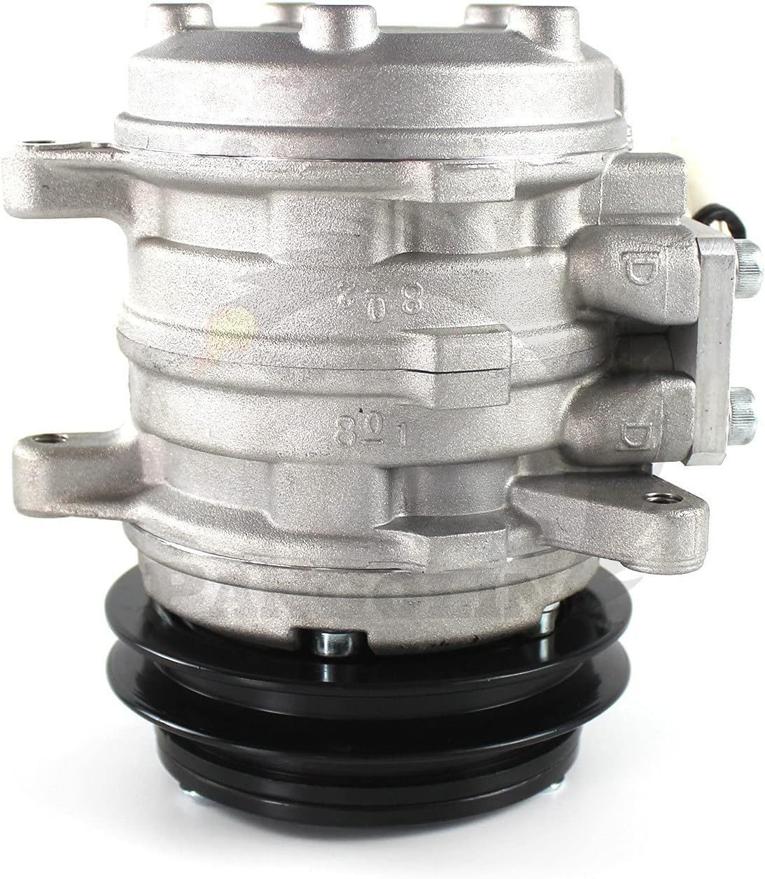 PANGOLIN T0070-87290 A/C Compressor Air Conditioning Compressor with Clutch Assy for Kubota L3600 L3710 L4200 L4610 M900 M5700 M6800 M8200 M9000 U35-S2 DT-HSTC Tractors, Repalce OE 447200-7443