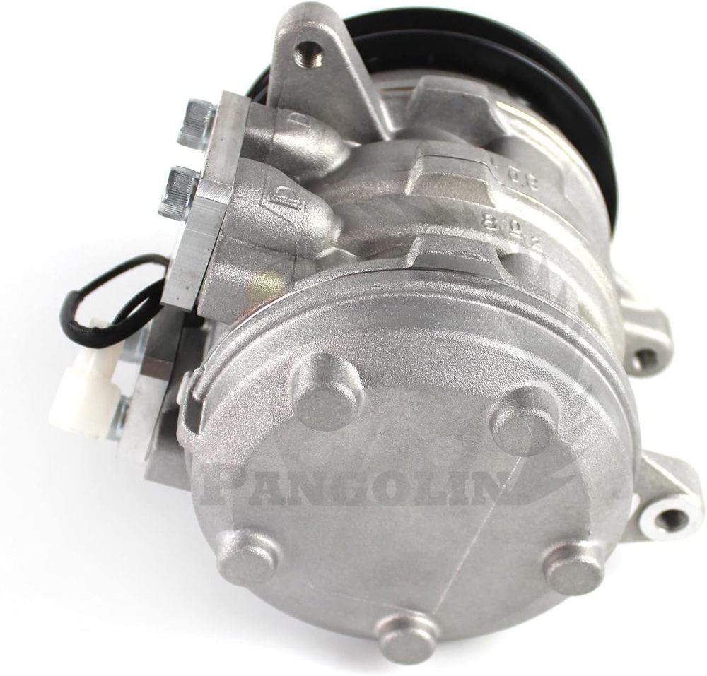PANGOLIN T0070-87290 A/C Compressor Air Conditioning Compressor with Clutch Assy for Kubota L3600 L3710 L4200 L4610 M900 M5700 M6800 M8200 M9000 U35-S2 DT-HSTC Tractors, Repalce OE 447200-7443