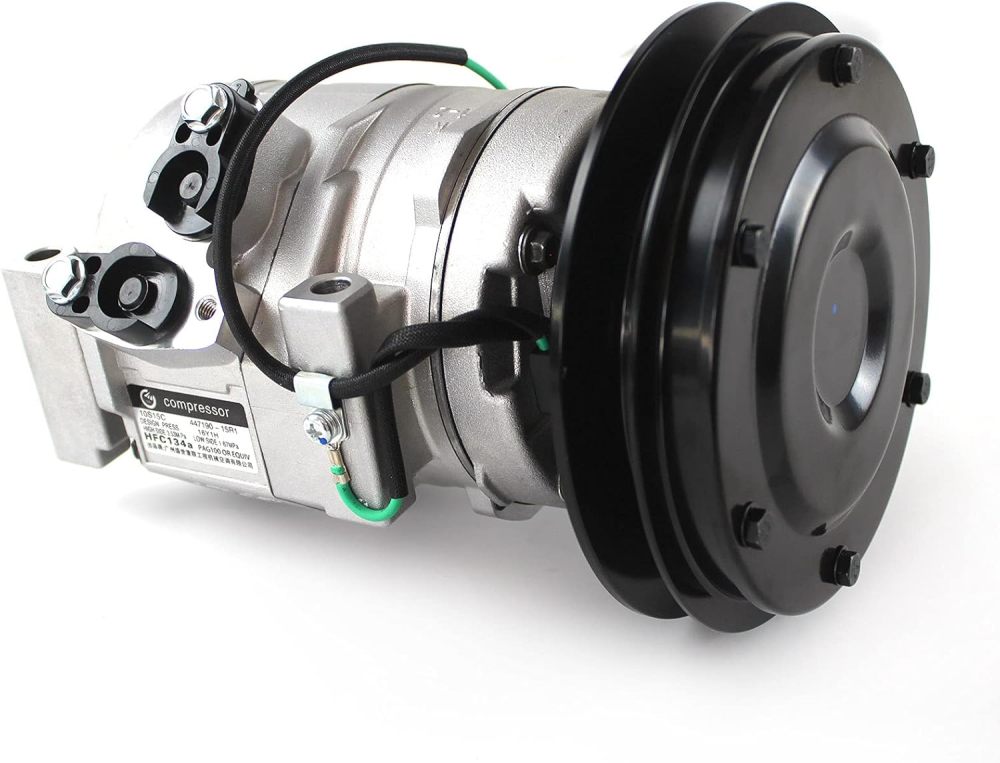 PANGOLIN 20Y-979-6121 24V Air Conditioning Compressor for Komatsu PC200-7 PC360-7 PC200-8 PC220-8 PC270-8 PC300-8 10S15C ST150101 1B R134A AC Compressor Excavator Spare Parts