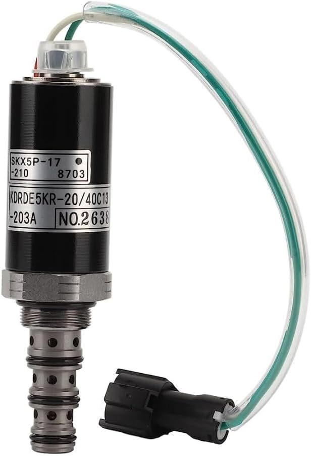 KDRDE5KR-20/40C13-203A SKX5P-17-210 Hydraulic Pump Solenoid Valve for Kobelco SK200-3 Sumitomo SH200-2 SH200-5 Volvo EC210 EC240