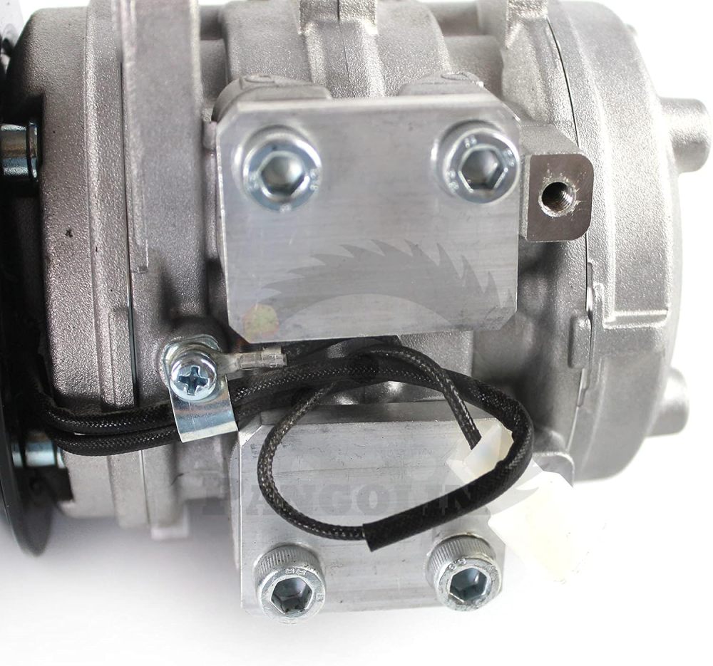 PANGOLIN T0070-87290 A/C Compressor Air Conditioning Compressor with Clutch Assy for Kubota L3600 L3710 L4200 L4610 M900 M5700 M6800 M8200 M9000 U35-S2 DT-HSTC Tractors, Repalce OE 447200-7443