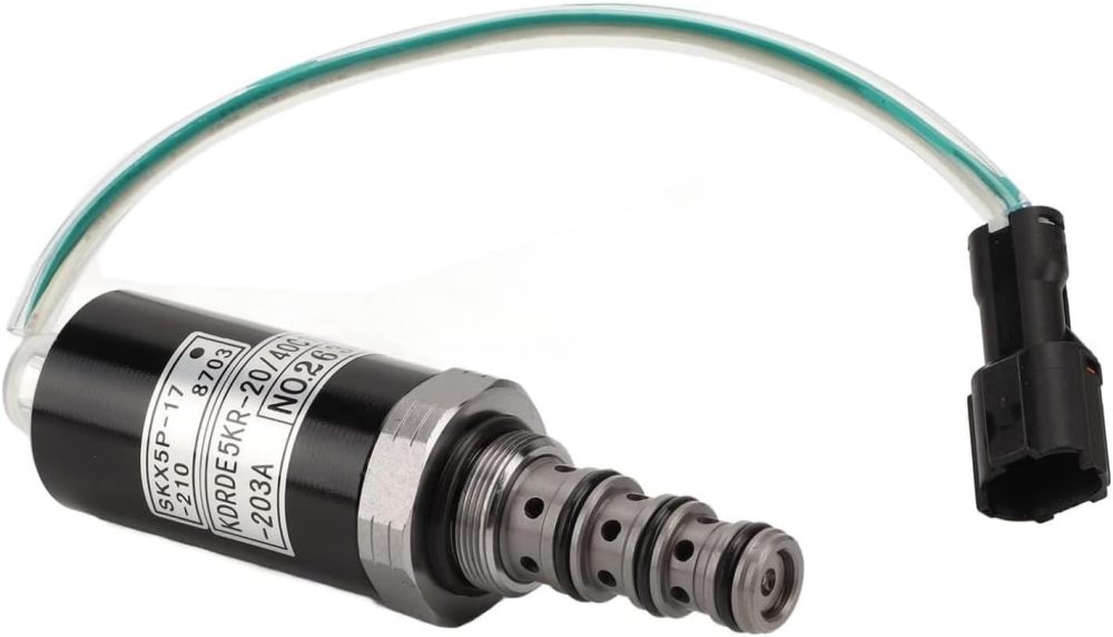 KDRDE5KR-20/40C13-203A SKX5P-17-210 Hydraulic Pump Solenoid Valve for Kobelco SK200-3 Sumitomo SH200-2 SH200-5 Volvo EC210 EC240