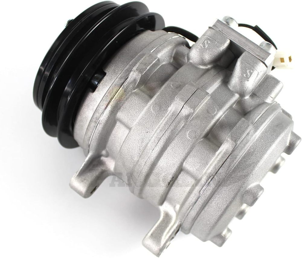 PANGOLIN T0070-87290 A/C Compressor Air Conditioning Compressor with Clutch Assy for Kubota L3600 L3710 L4200 L4610 M900 M5700 M6800 M8200 M9000 U35-S2 DT-HSTC Tractors, Repalce OE 447200-7443
