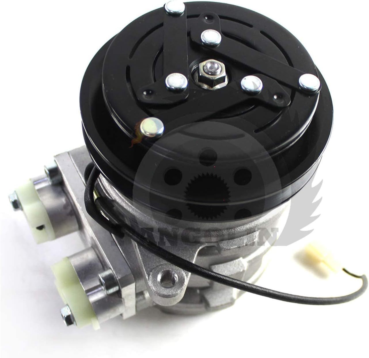PANGOLIN T0070-87290 Air Conditioning Compressor A/C Compressor for Kubota L4200DT-C L4200DT-GST-C L4200F-C Tractors Air Conditioner Compressor Clutch Assy Spare Parts