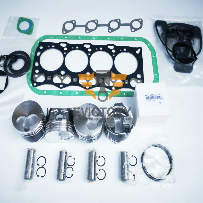 4LE2 Overhaul Rebuild Kit For ISUZU Engine Piston Gasket Bearing Repair parts