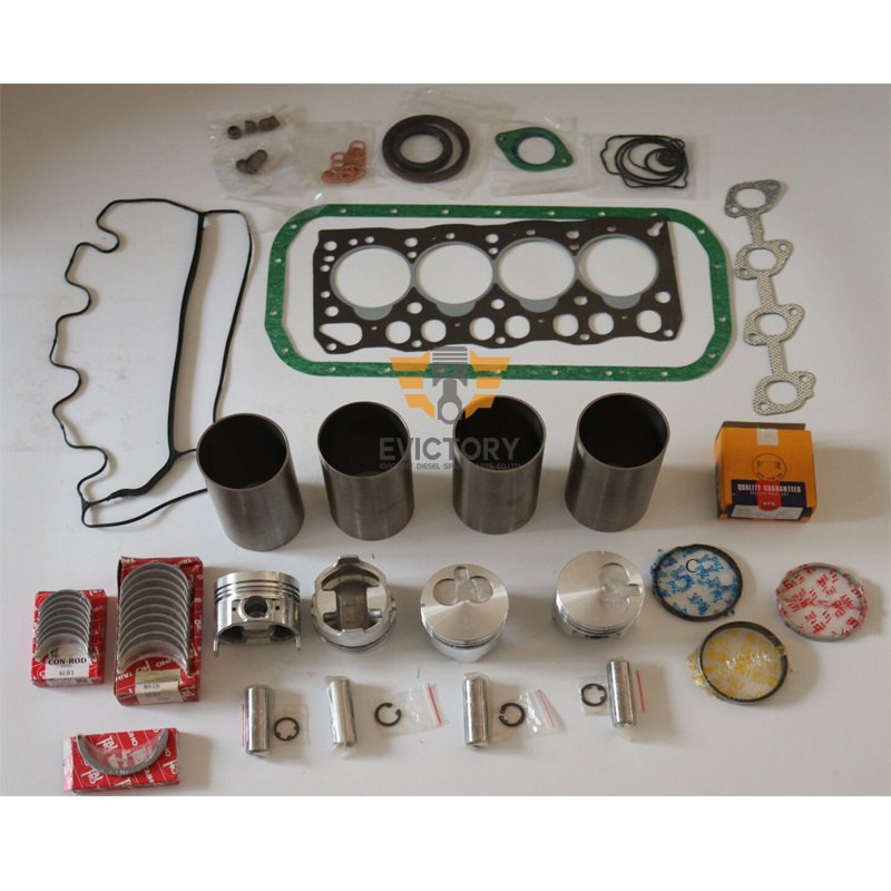 4LB1 Overhaul Rebuild kit For ISUZU Engine Repair Parts Piston Ring Gasket Set