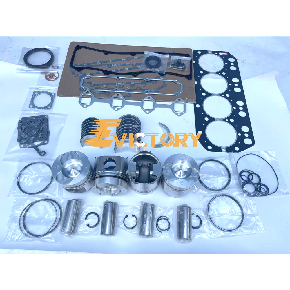 4BD1 4BD1T Rebuild Kit For Isuzu Engine Sumitomo SH100 SH120 Excavator Repair