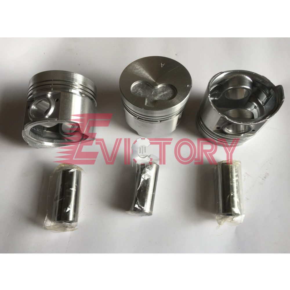 3KR1 Piston Kit W/ Ring Set For Isuzu Engine SUMITOMO S90 S90FX Excavator