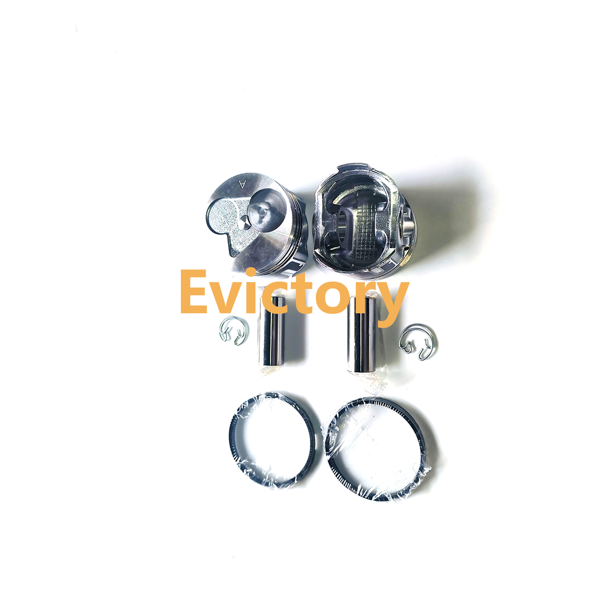 For Isuzu 2AB1 Piston Kit Ring Set TS2200 TS2205 TS2210 TS2420 TS2510 Tractor