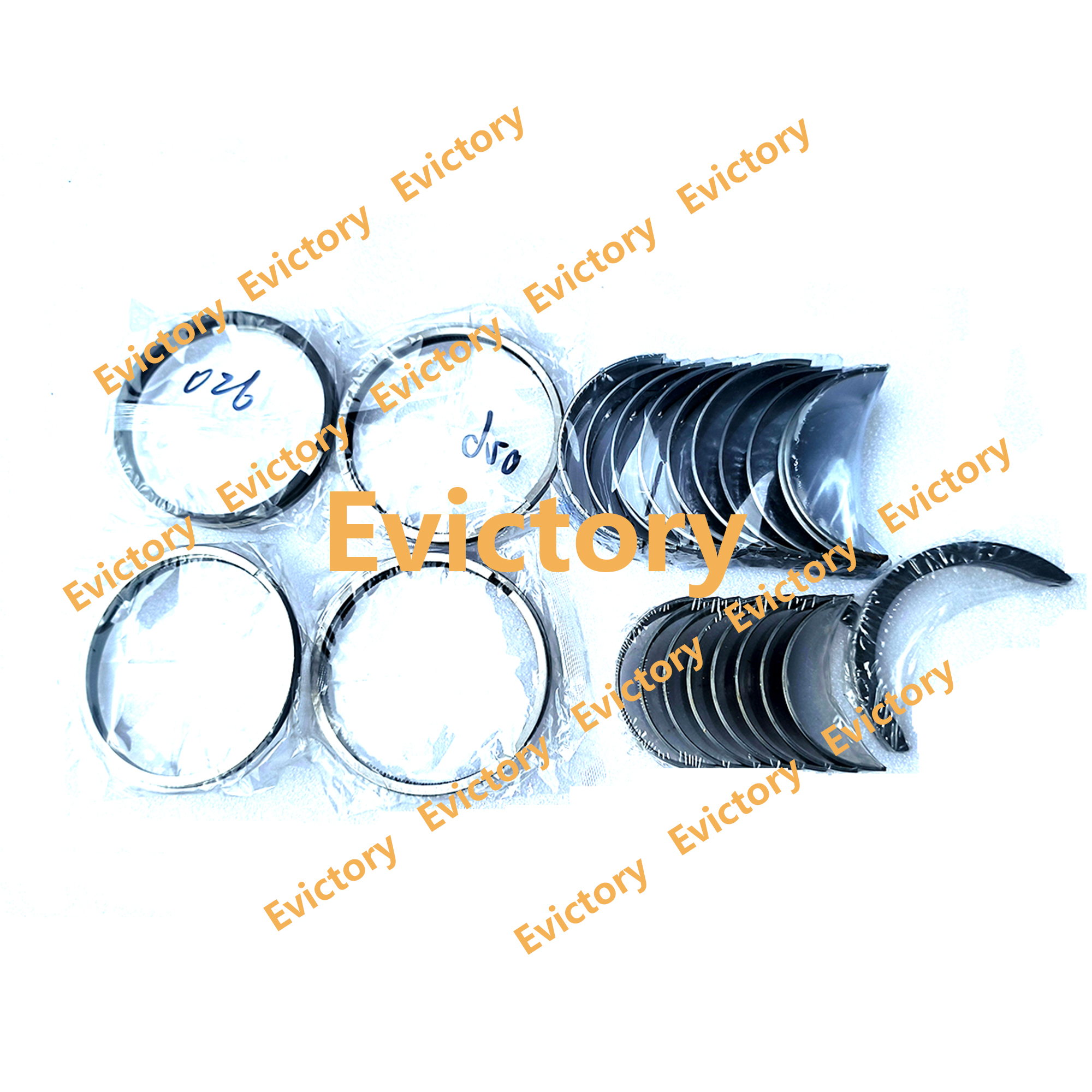 For Perkins 1004 Overhaul Rebuild kit Liner + Piston + Ring + Gasket + Bearing