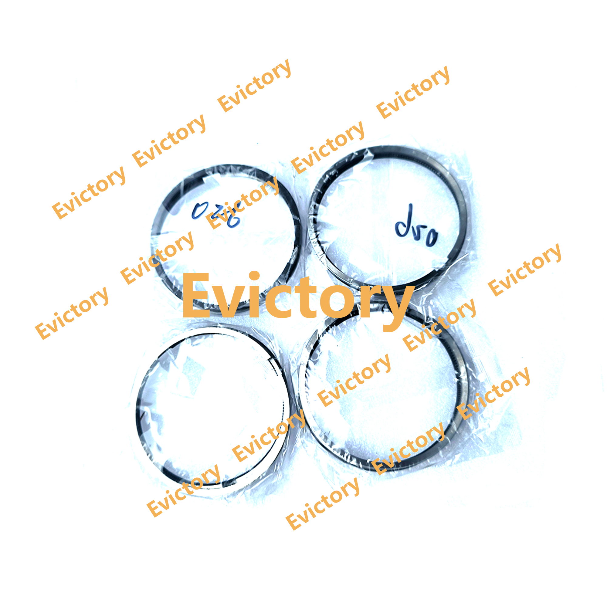 4BD2 4BD2T Piston Ring Set For Isuzu Engine GMC NPR NQR Chevrolet 8-97117-686-0