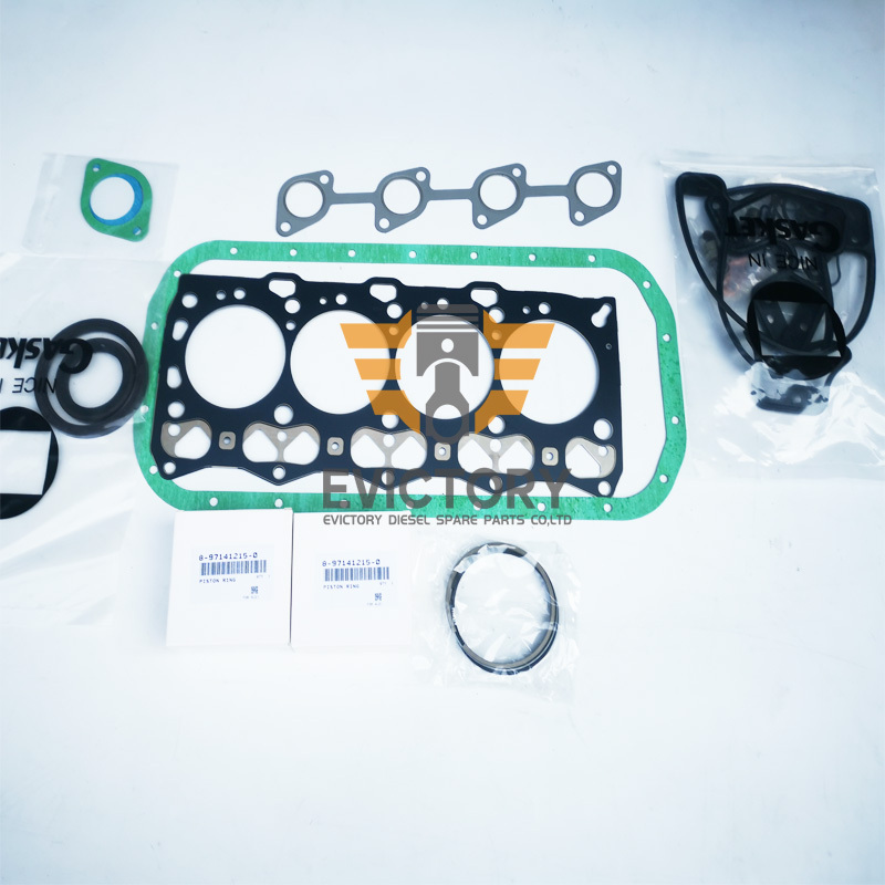 4LE1 Overhaul Rebuild Kit For Isuzu Engine AIR MAN SDG25S Generator Repair Parts