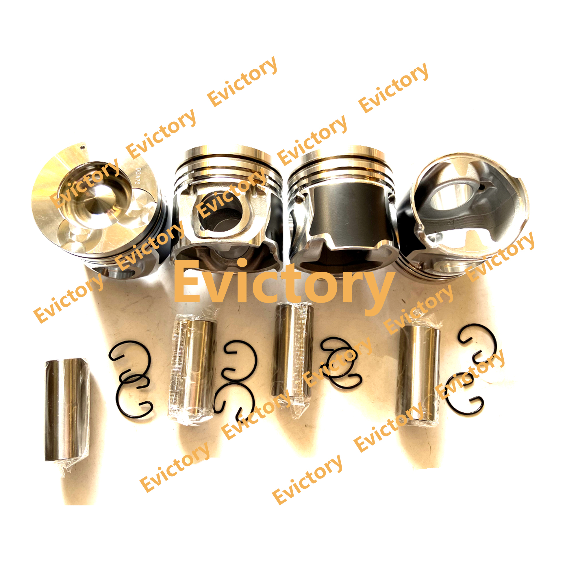 For Hyundai Kia D4CB rebuild kit liner +piston +ring +gasket +bearing