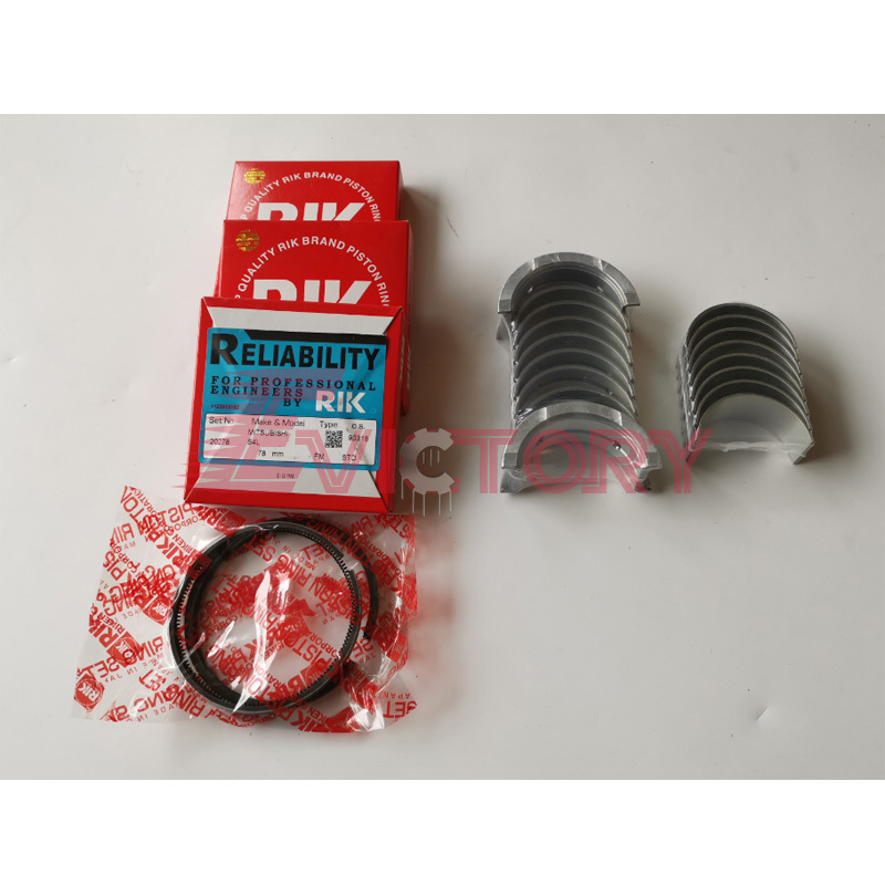 S3L2 S3L Full Overhaul Gasket Kit Bearing Piston Ring For Mitsubishi Engine Part