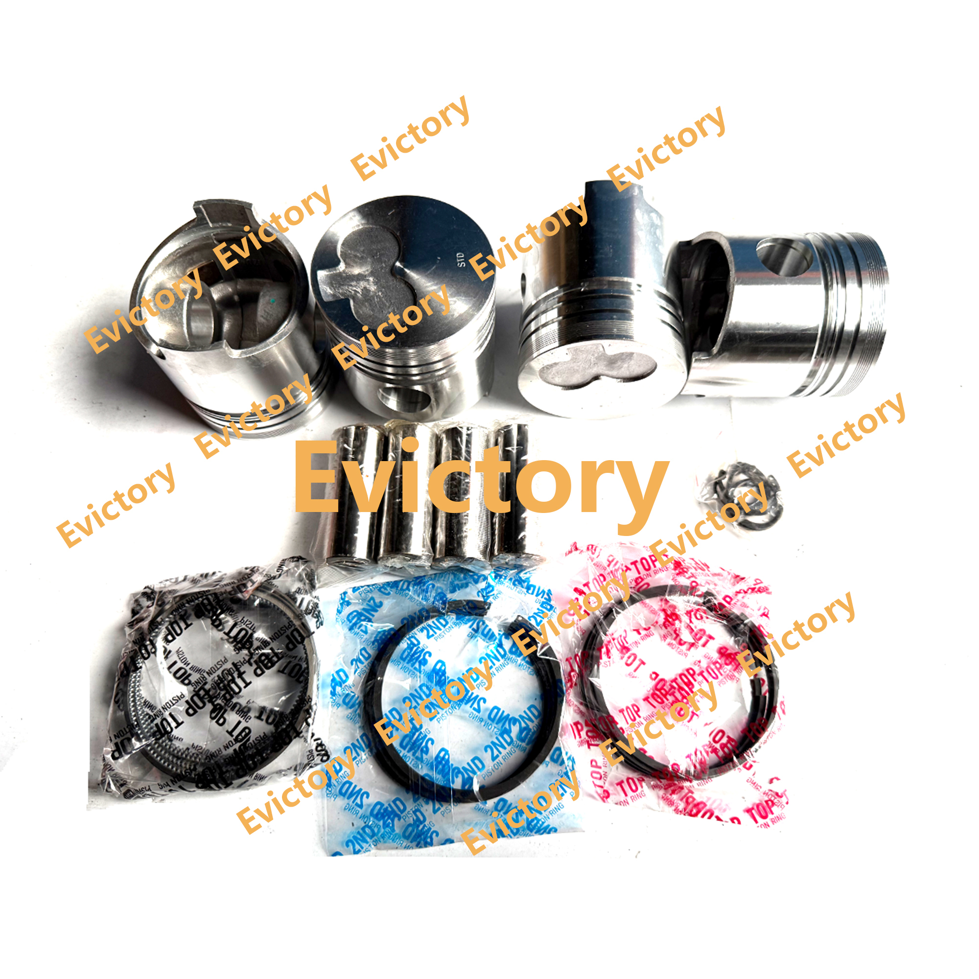 For HA T3000 overhaul rebuild kit liner +piston +ring +gasket +bearing