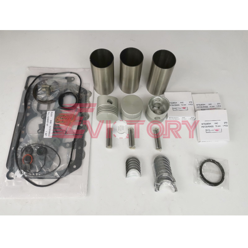 K3C Overhaul Rebuild Kit For Mitsubishi engine caterpillar excavator loader part