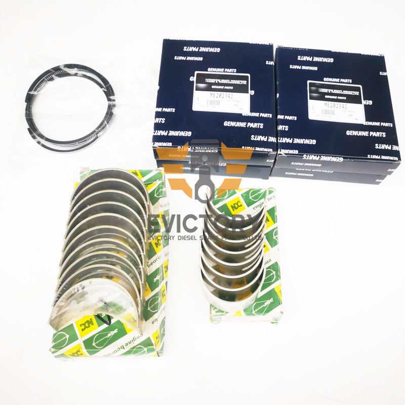 4M40 4M40T Overhaul Re-ring Kit For Mitsubishi Engine Pajero FB501 FD511 Parts