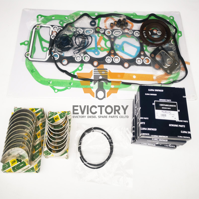 For Mitsubishi 4M40 4M40T Engine Overhaul Re-ring Kit Pajero FB501 FD511 Parts