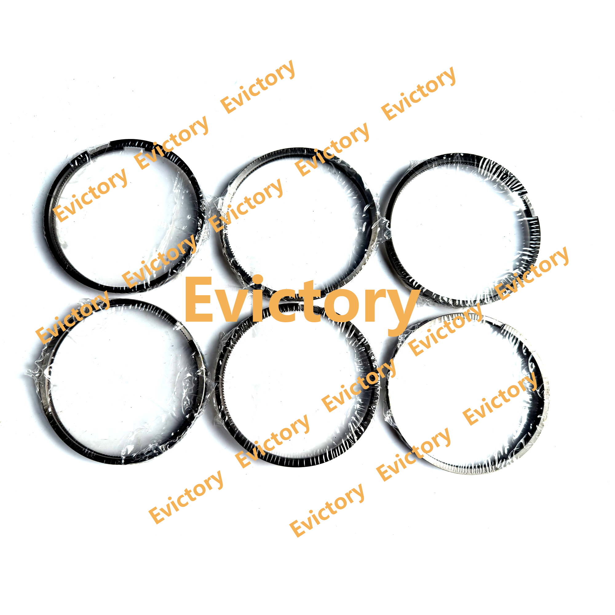 S6F Piston Ring Set For Mitsubishi Engine Caterpillar Forklift Loader Grader