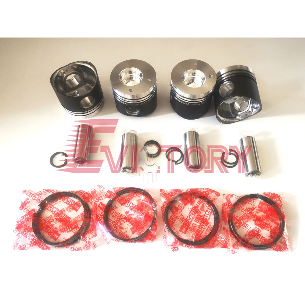 K4F K4F-E1 Piston Kit Ring For Mitsubishi Engine Caterpillar WS310 WS210 WS410