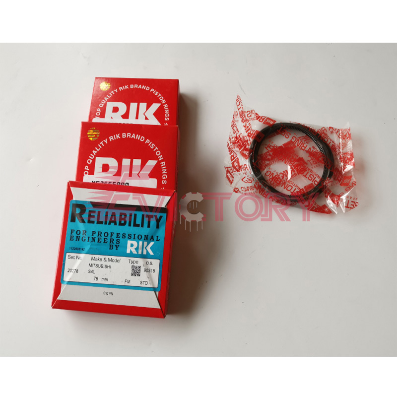 S3L S3L2 S3L2-61SD Overhaul Re-Ring Kit For Mitsubishi Engine SDMO Generator