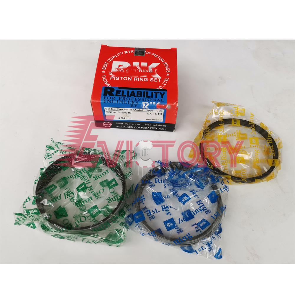 S4Q S4Q2 S4Q2-E1 S4Q2-T Piston Kit Ring Set For Mitsubishi Terex TC51 TC65 Parts