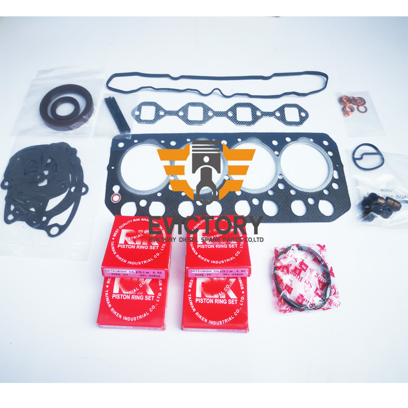 S4L2 S4L S4L2-61SD Engine Piston Ring Set Gasket Kit For Mitsubishi Terex TC35