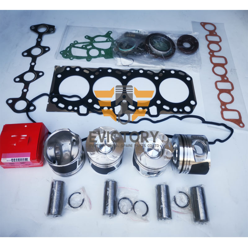 For Toyota 2KD 2KD-FTV Overhaul Rebuild Kit Hilux Hace Innova Dyna 2.5LTR Engine